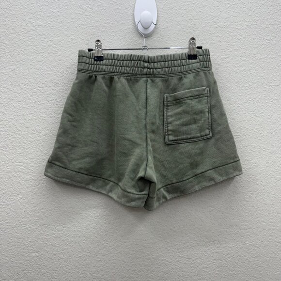 Aerie Green Suns Out High Waisted Sweat Short w Pockets Womens size XS - Picture 5 of 9